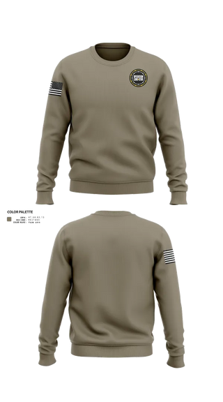 Crew Neck Sweatshirt, , National Guard, Teamtime, Team time, sublimation, custom sports apparel, team uniforms, spirit wear, spiritwear, sports uniforms, custom shirts, team store, custom team store, fundraiser sports, apparel fundraiser