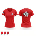 Currie Fire Drpartment Women's Short Sleeve V-neck Shirt - 1