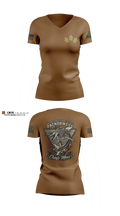 MES PACNORWEST HVU  Chiefs Mess 15438747 Women's Short Sleeve V-neck Shirt - 5