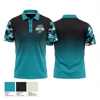 Short Sleeve Performance Polo, Indiana Dream, Women's Basketball, Teamtime, Team time, sublimation, custom sports apparel, team uniforms, spirit wear, spiritwear, sports uniforms, custom shirts, team store, custom team store, fundraiser sports, apparel fundraiser