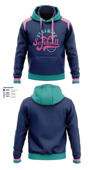 Hoodie, Dynamite, Softball, Teamtime, Team time, sublimation, custom sports apparel, team uniforms, spirit wear, spiritwear, sports uniforms, custom shirts, team store, custom team store, fundraiser sports, apparel fundraiser