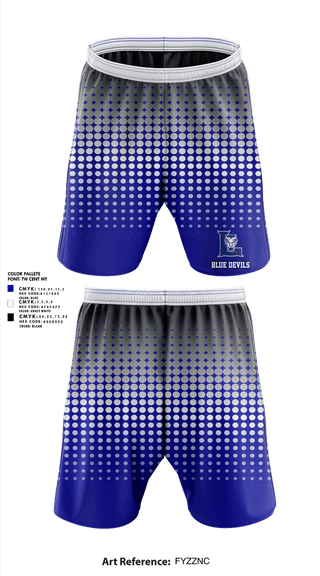 Athletic Shorts With Pockets, Blue devils, , Teamtime, Team time, sublimation, custom sports apparel, team uniforms, spirit wear, spiritwear, sports uniforms, custom shirts, team store, custom team store, fundraiser sports, apparel fundraiser