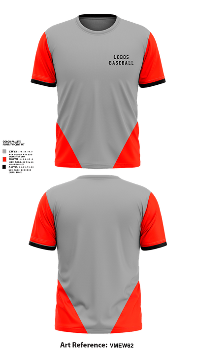 LOBOS 14865459 Short Sleeve Performance Shirt - 1