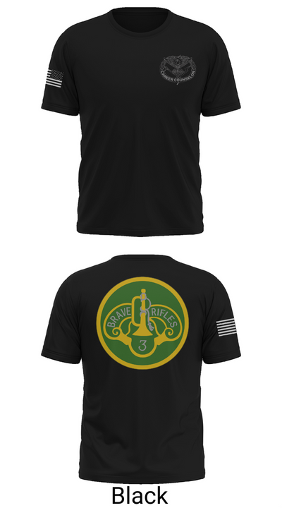3d Cavalry Regiment 44657863 Short Sleeve Performance Shirt - 36
