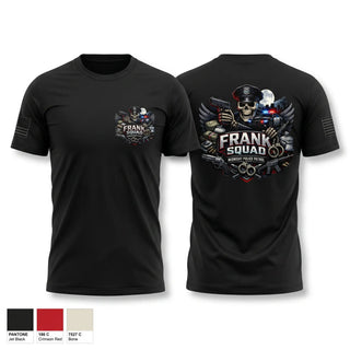 Old School Cotton Feel Shirt, Frank Squad, Police, Teamtime, Team time, sublimation, custom sports apparel, team uniforms, spirit wear, spiritwear, sports uniforms, custom shirts, team store, custom team store, fundraiser sports, apparel fundraiser