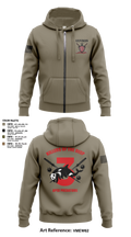 UUVRON THREE FCPOA 64658726 Zip Hoodie - 62