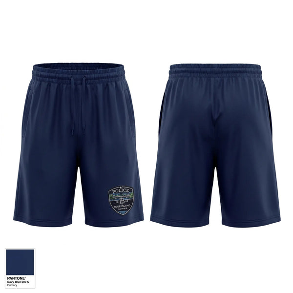 Athletic Shorts With Pockets, Blue Island Police Department, Police, Teamtime, Team time, sublimation, custom sports apparel, team uniforms, spirit wear, spiritwear, sports uniforms, custom shirts, team store, custom team store, fundraiser sports, apparel fundraiser