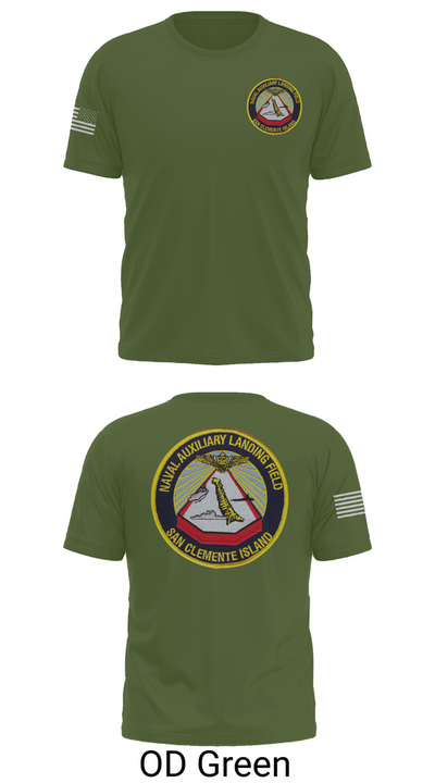 NAVAL AUXILIARY LANDING FIELD SAN CLEMENTE ISLAND 84948296 Short Sleeve Performance Shirt - 53