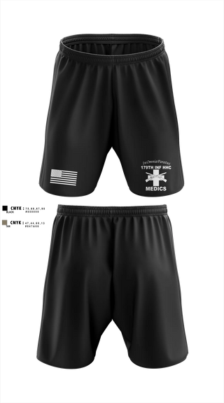 Athletic Shorts With Pockets, 179 HHC Medics, National Guard, Teamtime, Team time, sublimation, custom sports apparel, team uniforms, spirit wear, spiritwear, sports uniforms, custom shirts, team store, custom team store, fundraiser sports, apparel fundraiser