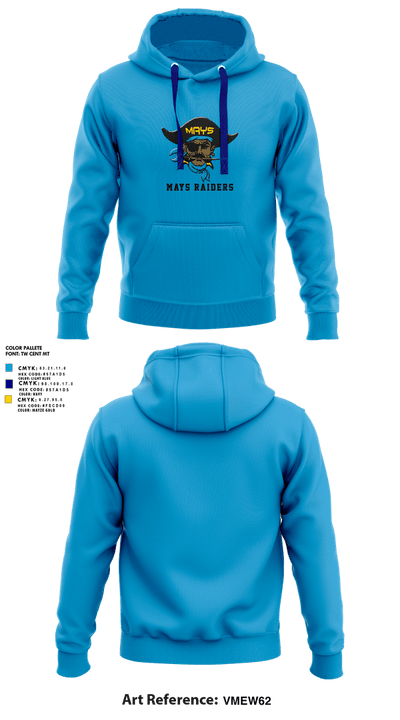 Mays Raiders 20004629 Hoodie - 1