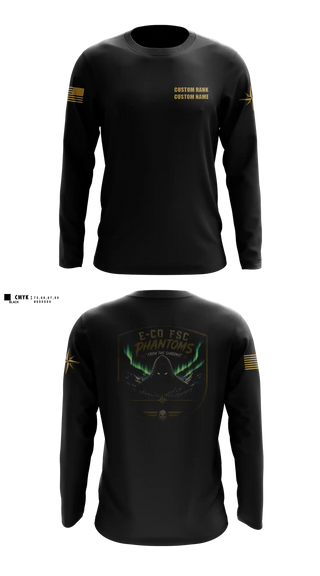 Long Sleeve Performance Shirt, E. Co 1-229 mx, Army, Teamtime, Team time, sublimation, custom sports apparel, team uniforms, spirit wear, spiritwear, sports uniforms, custom shirts, team store, custom team store, fundraiser sports, apparel fundraiser