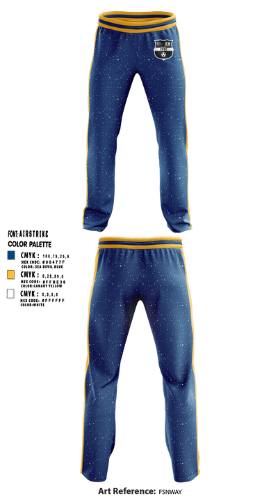 Cape Fear Community College Soccer 4526696 Sweatpants - 5