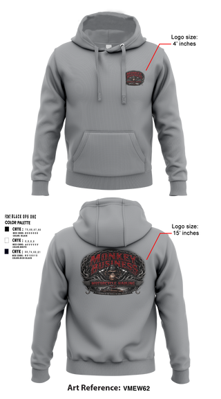 Hoodie, Monkey Business Motorcycke Hauling, , Teamtime, Team time, sublimation, custom sports apparel, team uniforms, spirit wear, spiritwear, sports uniforms, custom shirts, team store, custom team store, fundraiser sports, apparel fundraiser