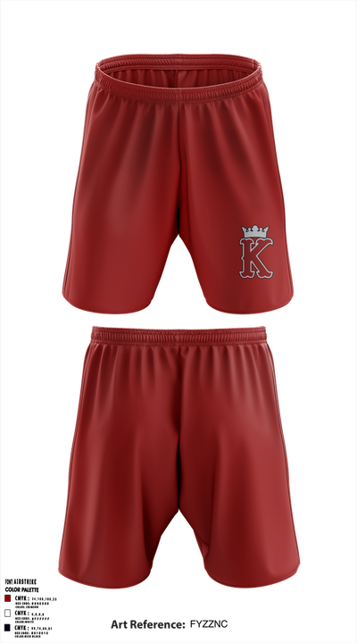 Kings Regiment Marching Band 35916061 Athletic Shorts With Pockets - 1 (1)