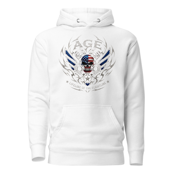 Unisex Hoodie - 1 - White