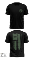 PCSO Black Knights 43803915 Old School Cotton Feel Shirt - 3