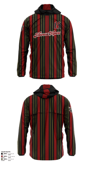 Windbreaker, Havasu Vipers, Baseball, Teamtime, Team time, sublimation, custom sports apparel, team uniforms, spirit wear, spiritwear, sports uniforms, custom shirts, team store, custom team store, fundraiser sports, apparel fundraiser