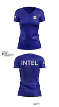 Intel 94760760 Women's Short Sleeve V-neck Shirt - 15