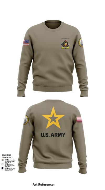 University of Toledo Army Marksmanship Unit 95742667 Crew Neck Sweatshirt - 101