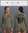 SOCCENT IWD 22823749 Women's Long Sleeve V-neck Shirt - 1