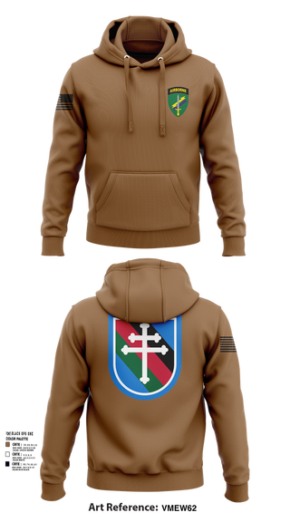 Hoodie, 416th CA BN, Army, Teamtime, Team time, sublimation, custom sports apparel, team uniforms, spirit wear, spiritwear, sports uniforms, custom shirts, team store, custom team store, fundraiser sports, apparel fundraiser