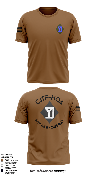 26th MEB 25368596 Short Sleeve Performance Shirt - 1
