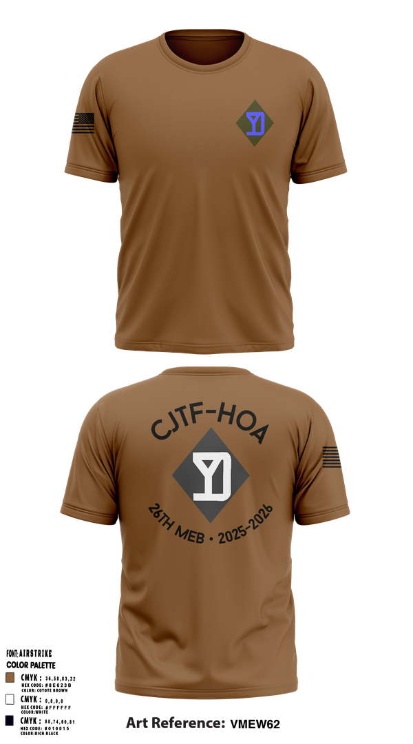Old School Cotton Feel Shirt, 26th MEB, , Teamtime, Team time, sublimation, custom sports apparel, team uniforms, spirit wear, spiritwear, sports uniforms, custom shirts, team store, custom team store, fundraiser sports, apparel fundraiser