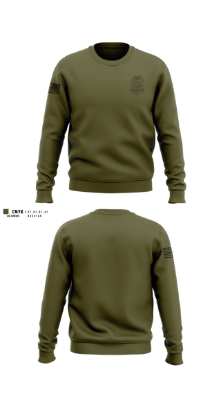 Crew Neck Sweatshirt, National Nuclear Security Administration, Police, Teamtime, Team time, sublimation, custom sports apparel, team uniforms, spirit wear, spiritwear, sports uniforms, custom shirts, team store, custom team store, fundraiser sports, apparel fundraiser