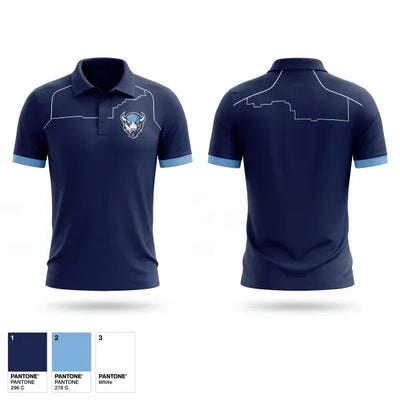Buffalo stampede sled hockey team 50782390 Short Sleeve Performance Polo - 1