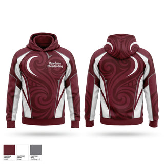 Hoodie, Boardman Cheerleading, Cheer, Teamtime, Team time, sublimation, custom sports apparel, team uniforms, spirit wear, spiritwear, sports uniforms, custom shirts, team store, custom team store, fundraiser sports, apparel fundraiser