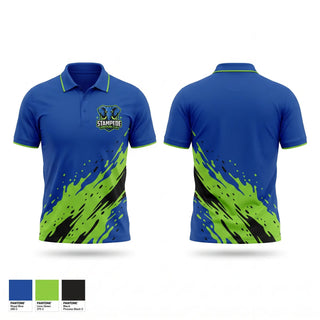 Short Sleeve Performance Polo, Stampede, Wrestling, Teamtime, Team time, sublimation, custom sports apparel, team uniforms, spirit wear, spiritwear, sports uniforms, custom shirts, team store, custom team store, fundraiser sports, apparel fundraiser