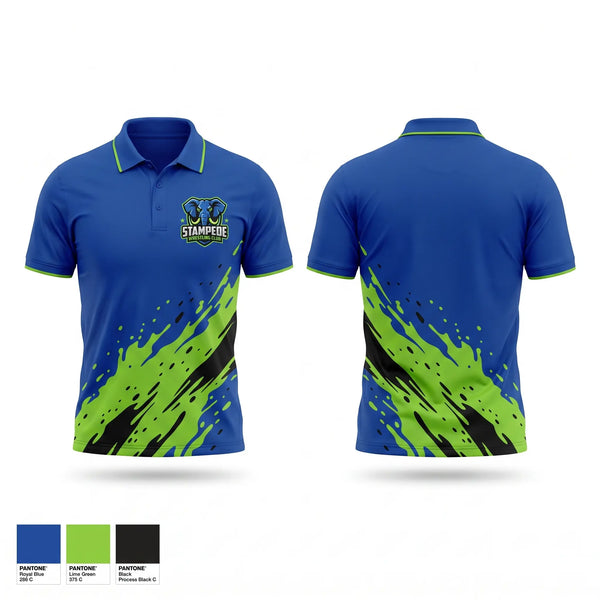 Short Sleeve Performance Polo, Stampede, Wrestling, Teamtime, Team time, sublimation, custom sports apparel, team uniforms, spirit wear, spiritwear, sports uniforms, custom shirts, team store, custom team store, fundraiser sports, apparel fundraiser
