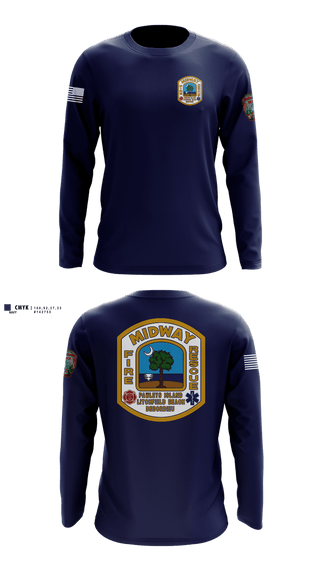 Long Sleeve Performance Shirt, , Fire Department, Teamtime, Team time, sublimation, custom sports apparel, team uniforms, spirit wear, spiritwear, sports uniforms, custom shirts, team store, custom team store, fundraiser sports, apparel fundraiser