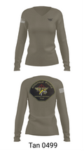 Roseville E.R.T. 91659020 Women's Long Sleeve V-neck Shirt - 72