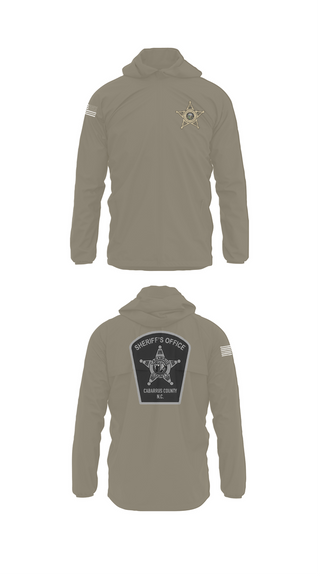 Windbreaker, Cabarrus County Sheriffs Office, Police, Teamtime, Team time, sublimation, custom sports apparel, team uniforms, spirit wear, spiritwear, sports uniforms, custom shirts, team store, custom team store, fundraiser sports, apparel fundraiser