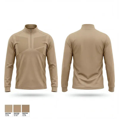 Moon valley 8695028 Quarter Zip Jacket - 1