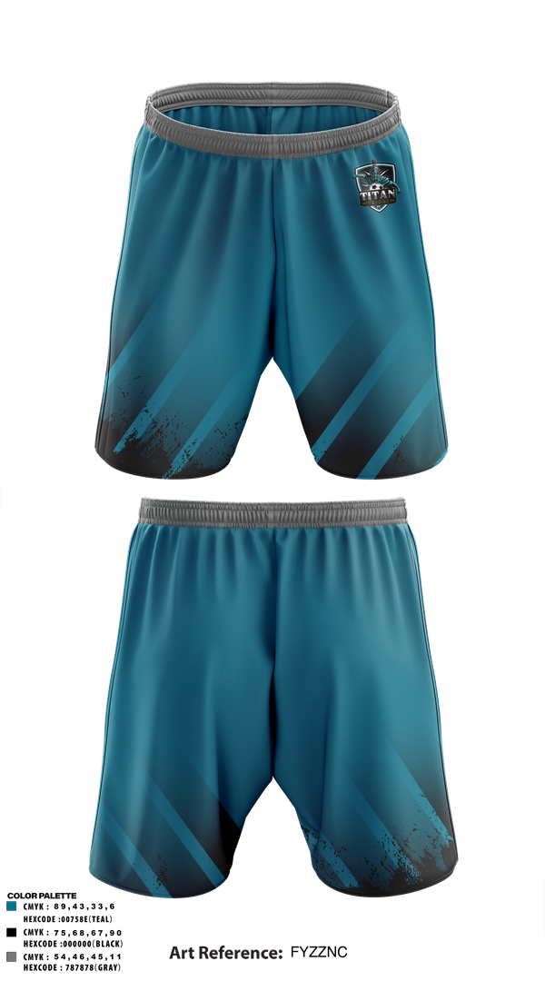Athletic Shorts With Pockets, Titan Strikers FC, Men's Soccer, Teamtime, Team time, sublimation, custom sports apparel, team uniforms, spirit wear, spiritwear, sports uniforms, custom shirts, team store, custom team store, fundraiser sports, apparel fundraiser