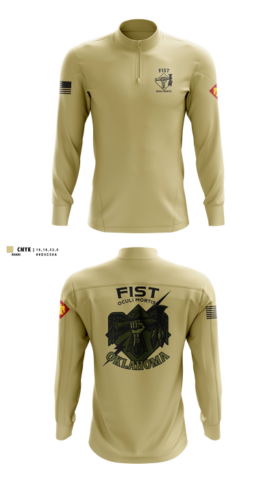 HHB 160th FIST 59313657 Quarter Zip Jacket - 6