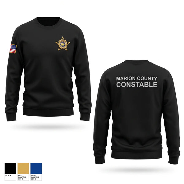 Crew Neck Sweatshirt, Marion County Constables Office, Police, Teamtime, Team time, sublimation, custom sports apparel, team uniforms, spirit wear, spiritwear, sports uniforms, custom shirts, team store, custom team store, fundraiser sports, apparel fundraiser