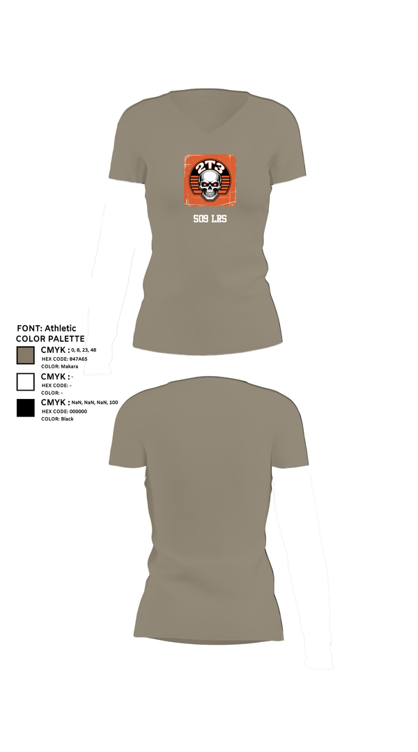 Womens Short Sleeve Vneck Shirt, 509 LRS, , Teamtime, Team time, sublimation, custom sports apparel, team uniforms, spirit wear, spiritwear, sports uniforms, custom shirts, team store, custom team store, fundraiser sports, apparel fundraiser
