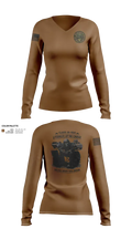 ALC CLASS 26-004 89257049 Women's Long Sleeve V-neck Shirt - 21