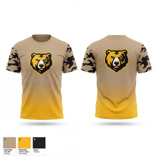 Short Sleeve Performance Shirt, Canton Bears, Men's Lacrosse, Teamtime, Team time, sublimation, custom sports apparel, team uniforms, spirit wear, spiritwear, sports uniforms, custom shirts, team store, custom team store, fundraiser sports, apparel fundraiser