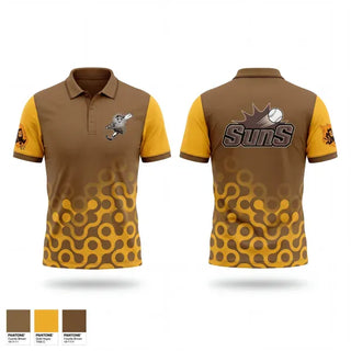 Short Sleeve Performance Polo, Del oro sun devils, Baseball, Teamtime, Team time, sublimation, custom sports apparel, team uniforms, spirit wear, spiritwear, sports uniforms, custom shirts, team store, custom team store, fundraiser sports, apparel fundraiser