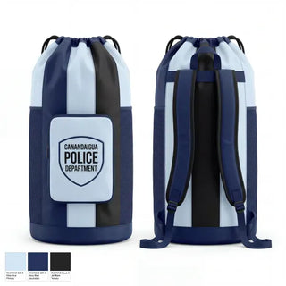 Gear Bag, Canandaigua Police Department, Police, Teamtime, Team time, sublimation, custom sports apparel, team uniforms, spirit wear, spiritwear, sports uniforms, custom shirts, team store, custom team store, fundraiser sports, apparel fundraiser