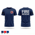 Lawrence-Allison Fire Protection District 58514081 Old School Cotton Feel Shirt - 1