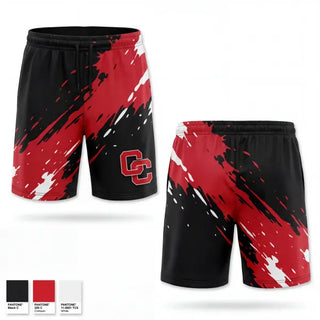 Athletic Shorts With Pockets, Cooper City Cowboys, Wrestling, Teamtime, Team time, sublimation, custom sports apparel, team uniforms, spirit wear, spiritwear, sports uniforms, custom shirts, team store, custom team store, fundraiser sports, apparel fundraiser