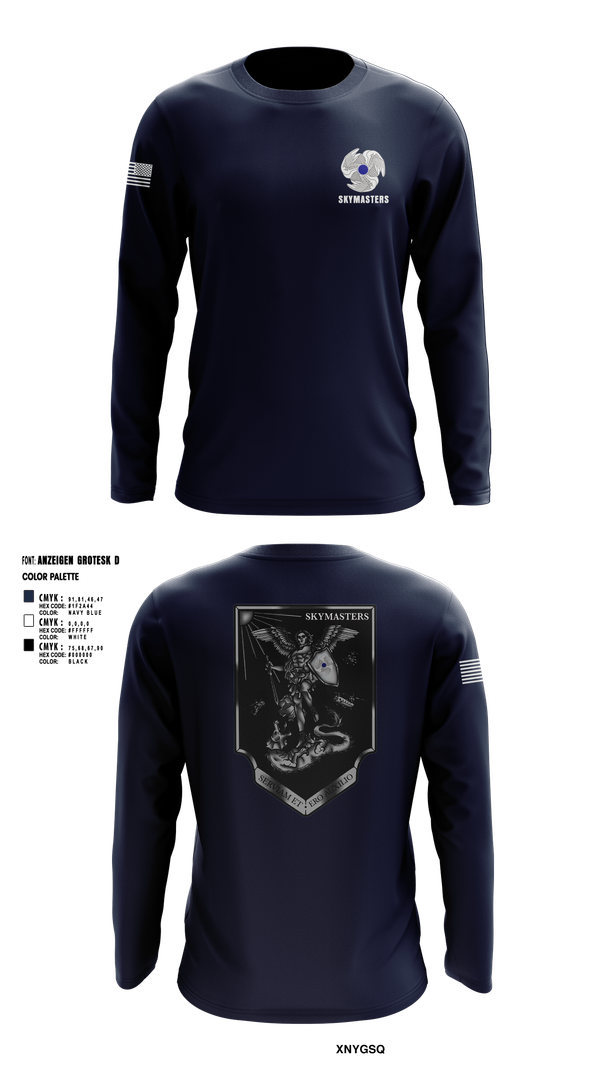 Long Sleeve Performance Shirt, 1-222 Aviaition Regiment, Army, Teamtime, Team time, sublimation, custom sports apparel, team uniforms, spirit wear, spiritwear, sports uniforms, custom shirts, team store, custom team store, fundraiser sports, apparel fundraiser