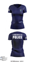 Lakeville Police Department 60717822 Women's Short Sleeve V-neck Shirt - 6