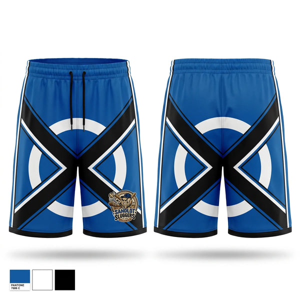 Athletic Shorts With Pockets, SANDLOT SLUGGERS, Baseball, Teamtime, Team time, sublimation, custom sports apparel, team uniforms, spirit wear, spiritwear, sports uniforms, custom shirts, team store, custom team store, fundraiser sports, apparel fundraiser