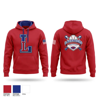 Hoodie, Lakewood Youth Baseball Association, Baseball, Teamtime, Team time, sublimation, custom sports apparel, team uniforms, spirit wear, spiritwear, sports uniforms, custom shirts, team store, custom team store, fundraiser sports, apparel fundraiser